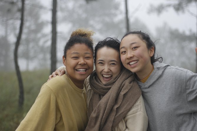 Cloud Chasing packaged hike - Sunrise, Nature and Wellness - Walking through the forest with Khanh