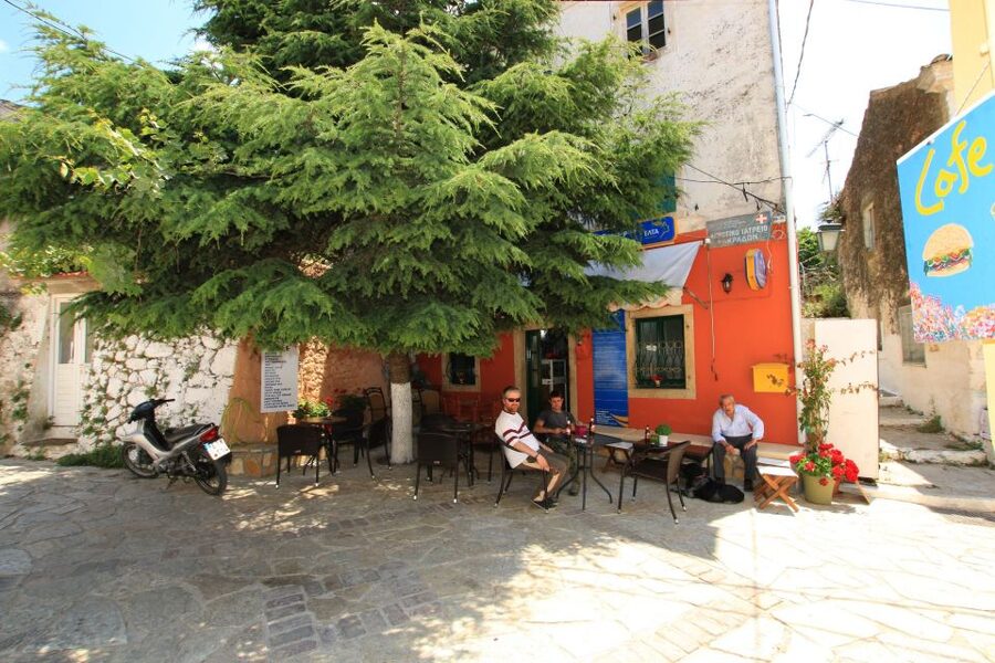 Corfu: Angel Castle Guided Hike and Sunset - Krini and the feel of a local village