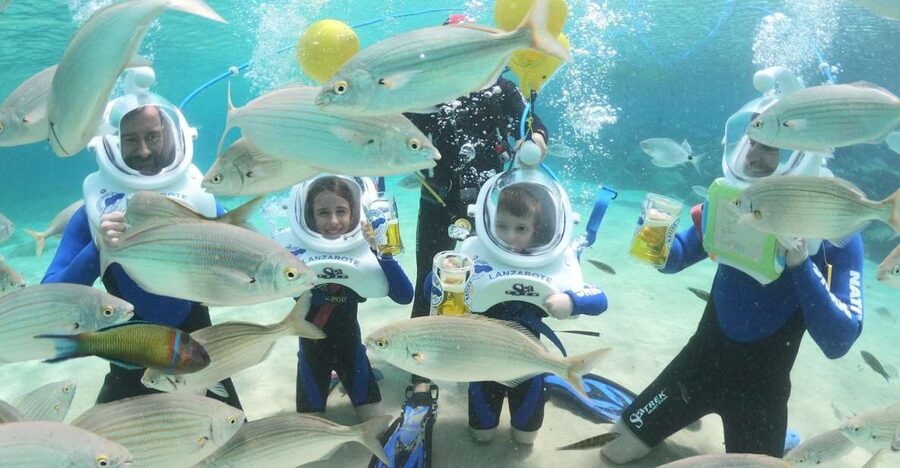 Costa Teguise : Underwater Sea Trek Experience - Walking the seabed in Costa Teguise