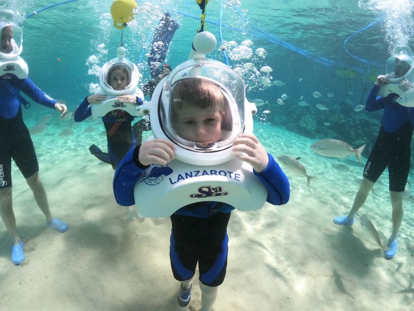 Costa Teguise : Underwater Sea Trek Experience - Fish, sea life, and the moon-walk feeling
