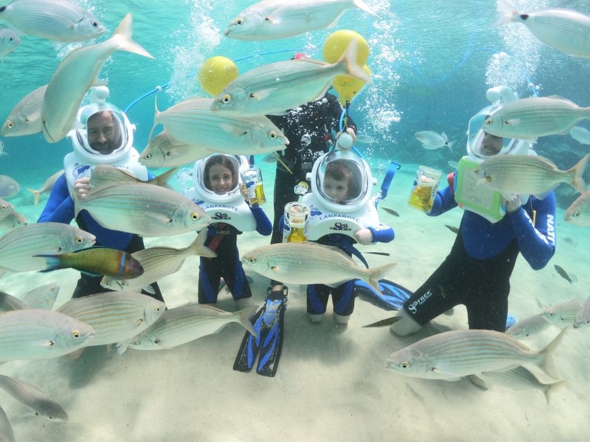 Costa Teguise : Underwater Sea Trek Experience - How the photo option changes the experience