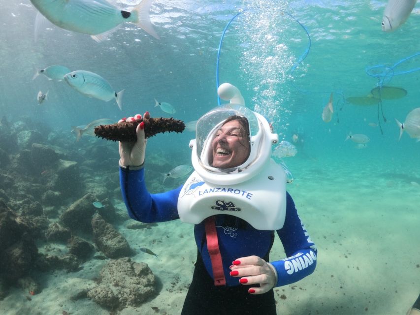 Costa Teguise : Underwater Sea Trek Experience - What the $88 price includes