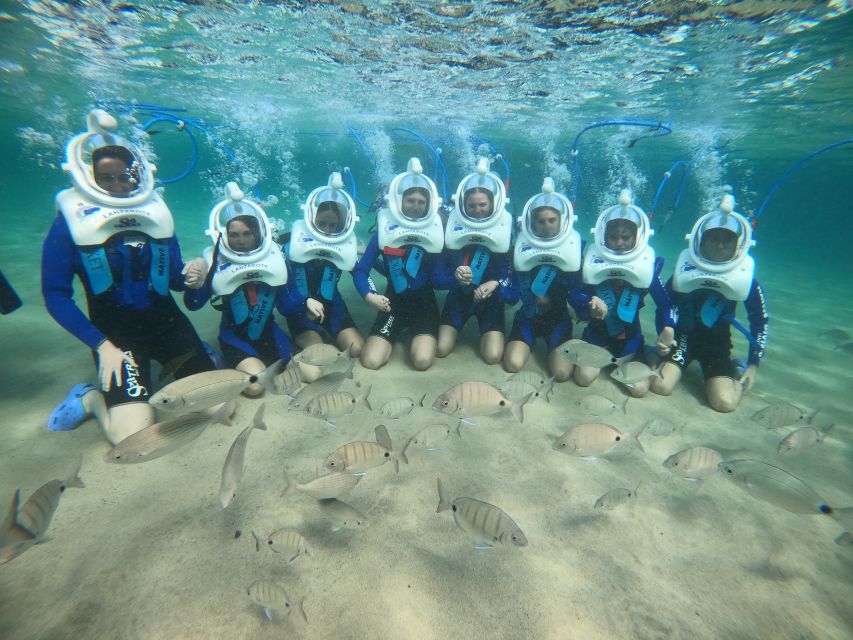 Costa Teguise : Underwater Sea Trek Experience - The welcome, briefing, and equipment