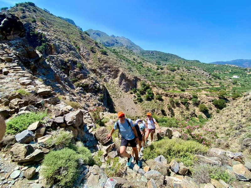 Crete: Kavousi Canyon Guided Hike & Beach Swim - The Descent to Kavousi Village