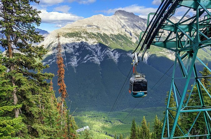 Day Tour to Banff Gondola Johnston Canyon Hiking Cave Basin - Lake Minnewanka: the calm finish