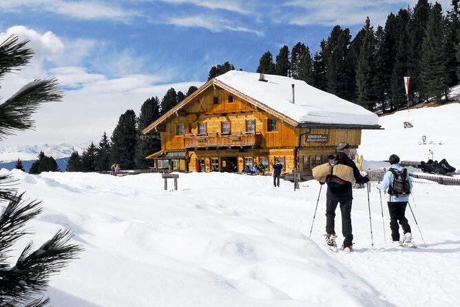Dolomites of Bolzano Winter Hiking & Sledding Experience - Four possible Dolomite settings