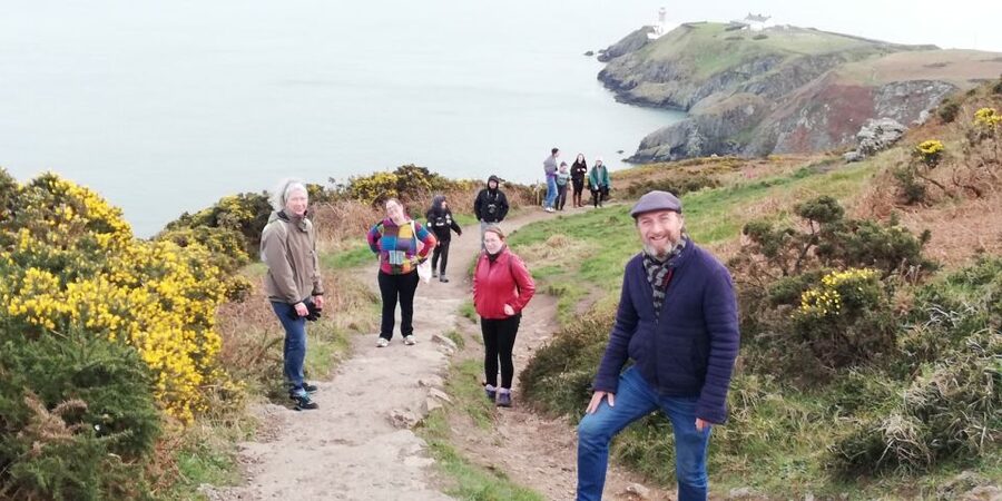 Dublin: Dublin Coastal Hike and Pints & Puppies - The complimentary pint at the Bloody Stream