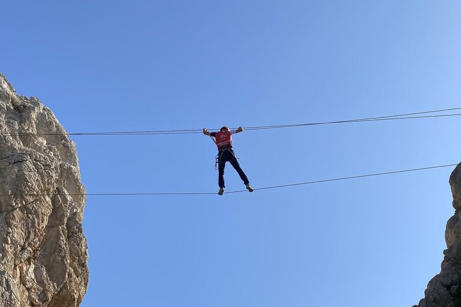 El Chorro: Zipline, Bridge, and Hiking Adventure Tour - Climbing 250 meters on iron steps