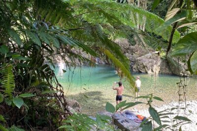 El Yunque Hike Adventure to Las Tinajas Waterfall from Fajardo