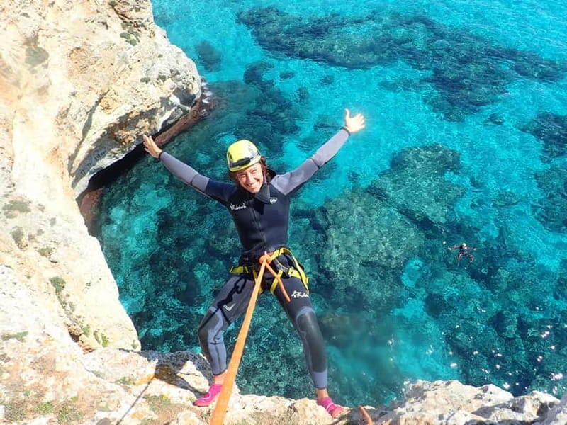 Estany d'en Mas: Coastal Hike, Abseil & Sea Cave Exploration - A four-hour outing with a changing rhythm