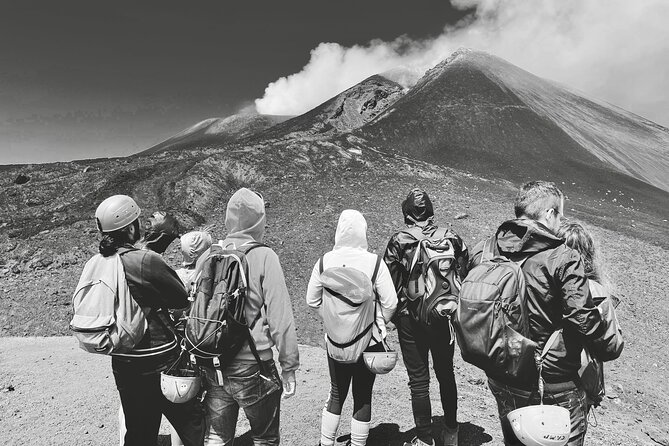 Etna excursion 3000 meters with 4x4 cable car and Trekking - Starting at Rifugio Sapienza and gaining height fast