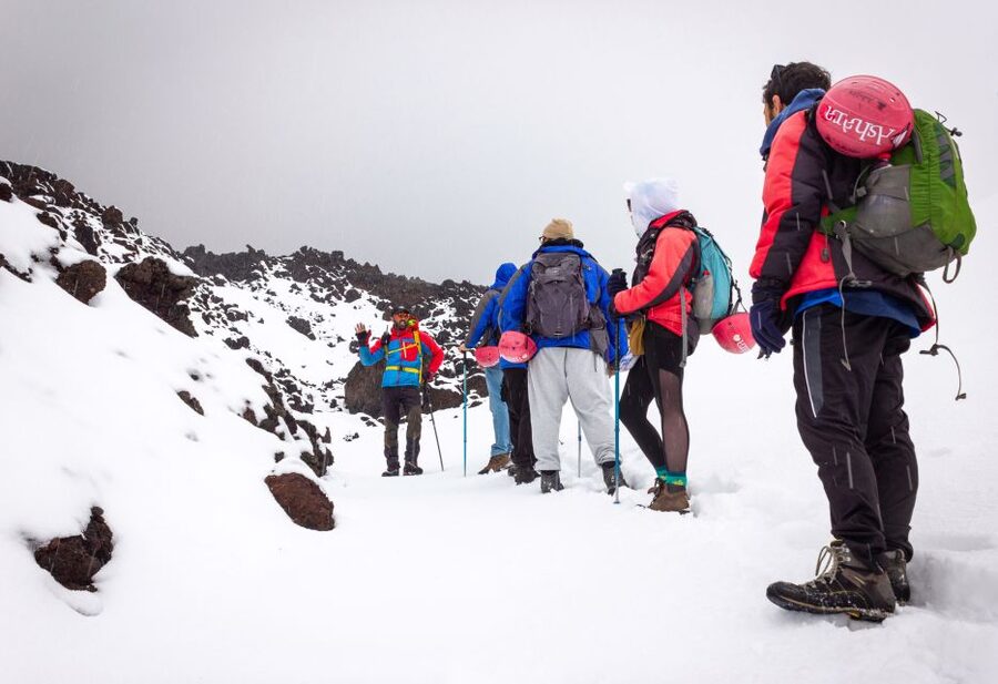 Etna South: High Altitude Winter Trek with an Alpine Guide - The cable car ride to 2,500 meters