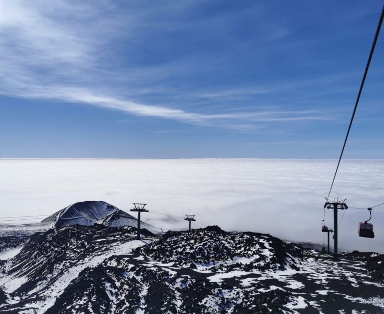 Etna South: High Altitude Winter Trek with an Alpine Guide - The 2001 eruption cone