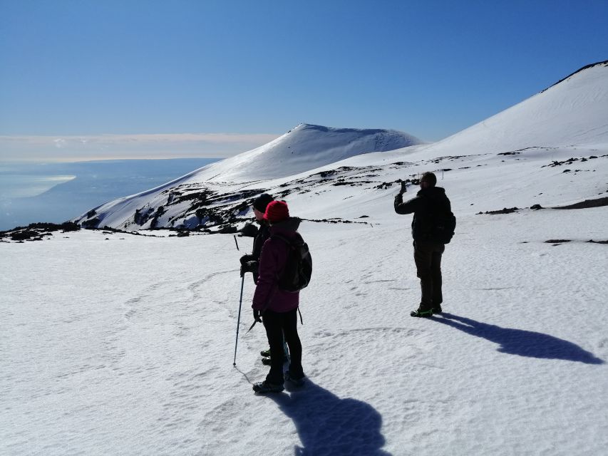Etna South: High Altitude Winter Trek with an Alpine Guide - Barbagallo craters and the upper volcanic zone