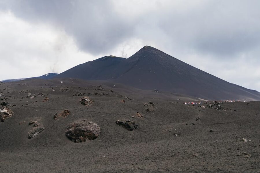 Etna: summit craters trekking with volcano guide 3350mt - The two-hour climb toward 3,350 meters