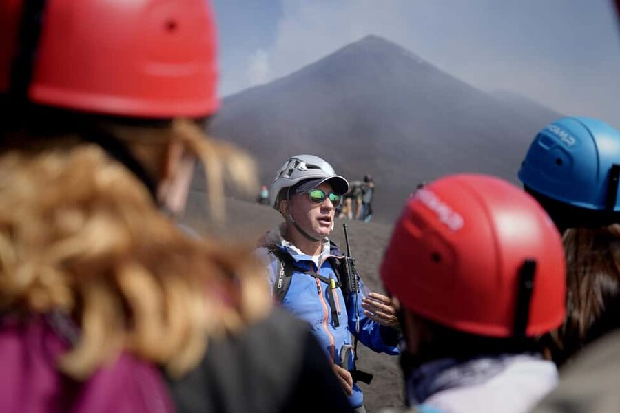 Etna: Trekking to the summit craters at 3340 meters - Starting at Rifugio Sapienza and Monte Gebel