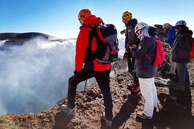 Etna - Trekking to the summit craters (only guide service) experienced hikers - The high trail begins at 2,960 meters
