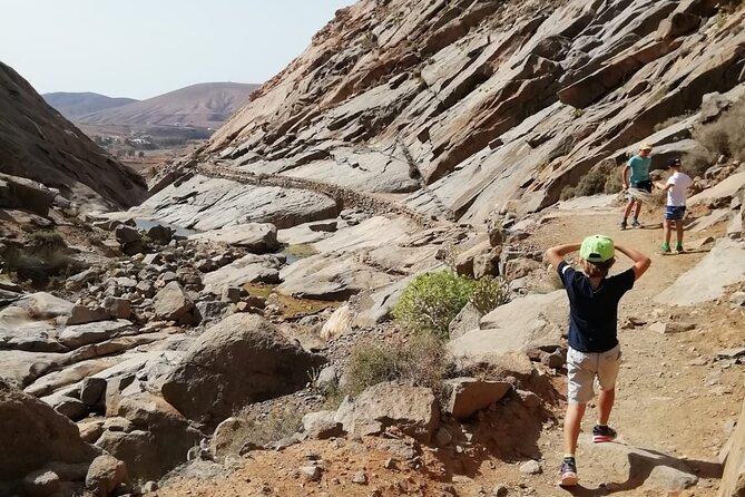 Excursion to Ajuy Caves with a secret Las Penitas canyon Hike - Exploring Ajuy and its sea caves