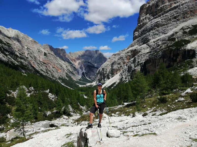 Explore the Dolomites, a hiking day in the mountains - The First Walk Into the Mountains