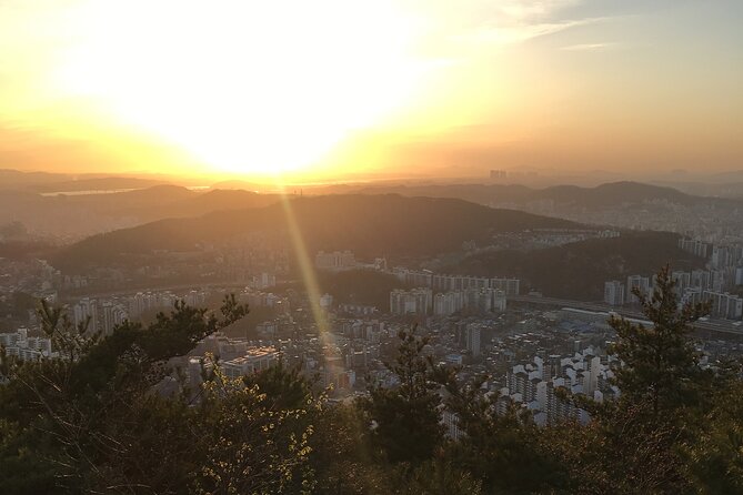 Fortress Night Hike & Snack at a Local Market - Sunset from a 240-meter peak
