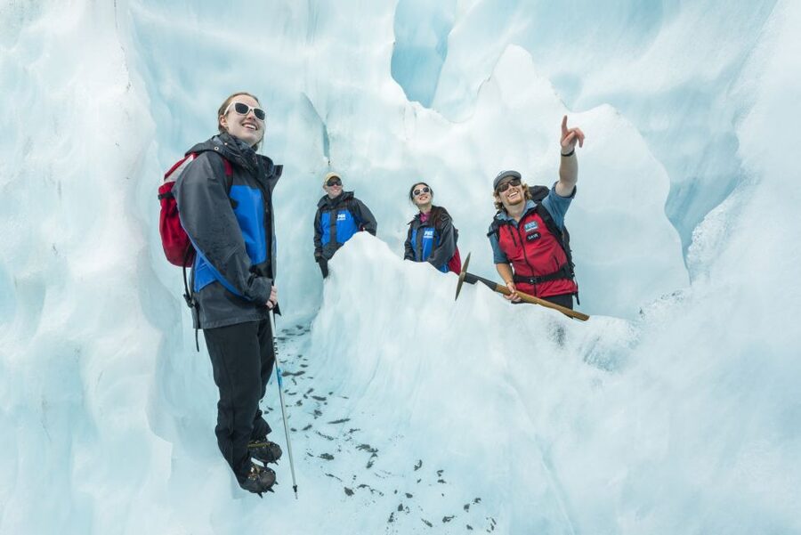 Fox Glacier: Up to 3 Hours Hike with Helicopter Transfer - Up to three hours walking through living ice