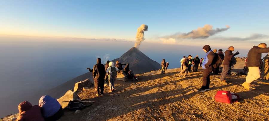 From Antigua: Adventure, 2-Day Hiking to Acatenango Volcano - The descent is faster but not easy