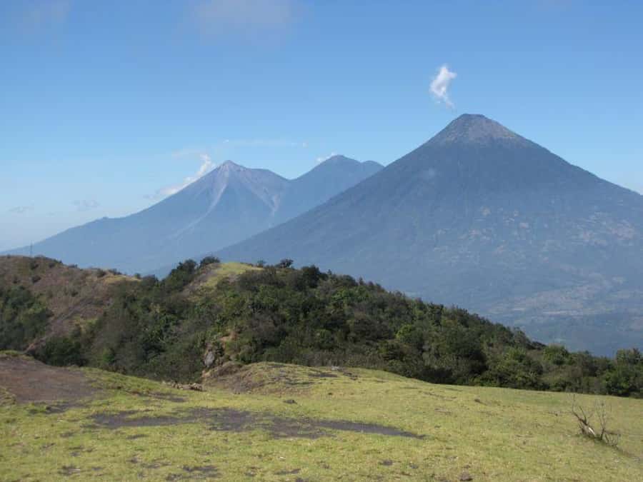 From Antigua: Pacaya Volcano Day Hike - The caldera and the 2010 lava field