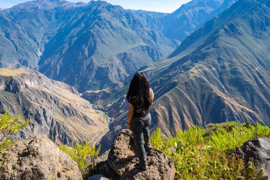 From Arequipa: 2-Day Colca Canyon Trekking Tour - Chivay, volcano views, and the high reserve