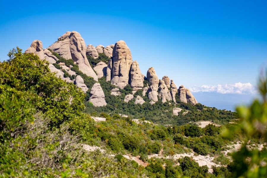 From Barcelona: Montserrat Monastery, Easy Hike, Cable Car - Entering the monastery and cloister