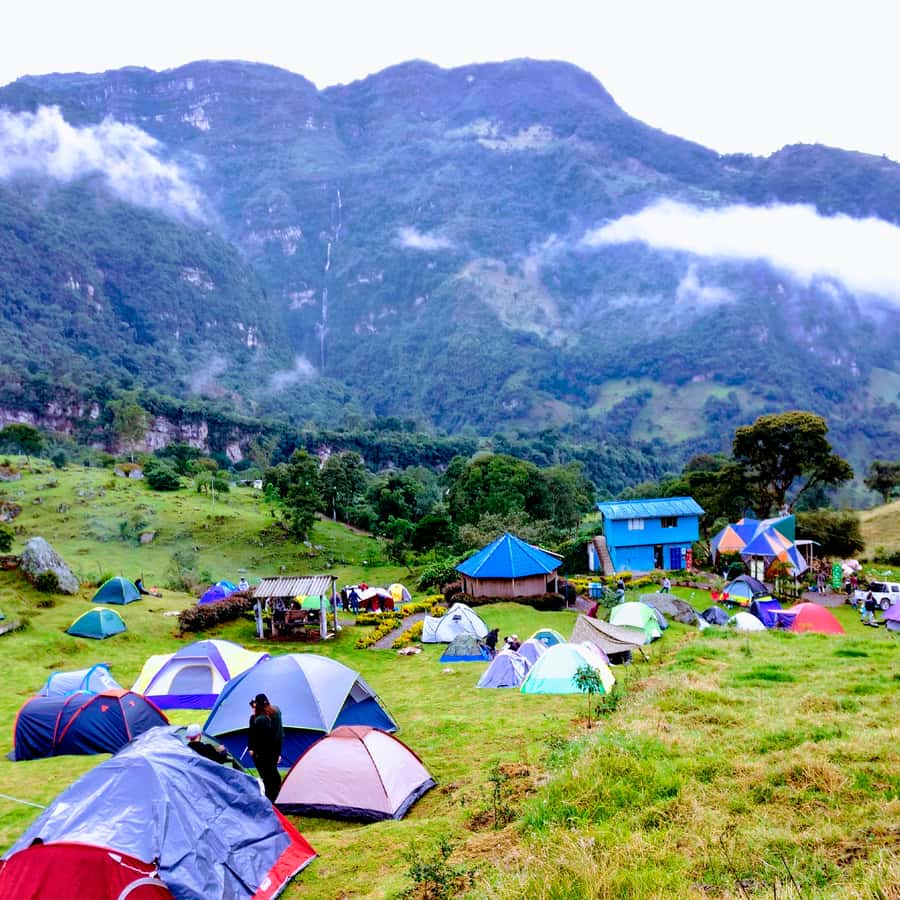 From Bogota: La Chorrera Waterfall Guided Hike - Choachí gives the waterfall a sense of place