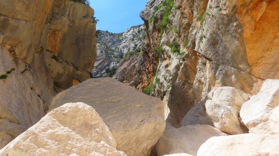 From Cala Gonone: Gorropu hiking with lunch - Entering the Gorge and Reading the Rock
