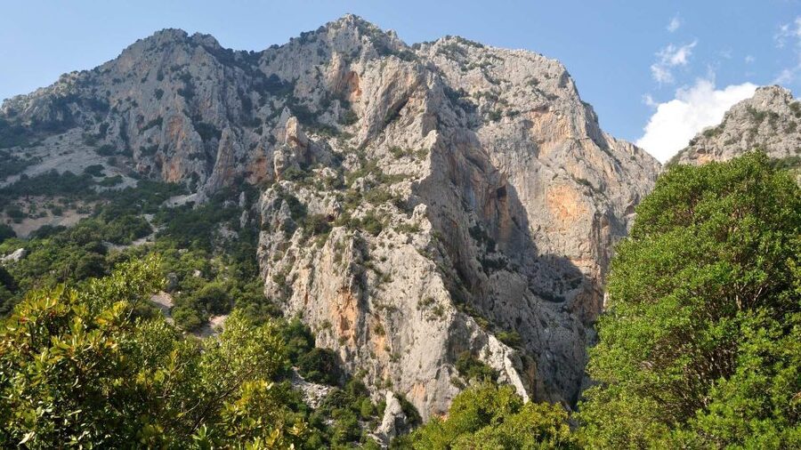 From Cala Gonone: Gorropu hiking with lunch - Lunch Beside the Limestone Walls