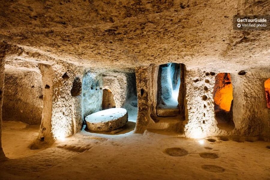 From Cappadocia: Green Tour with Hikes and Caves with Lunch - Going Underground at Kaymakli or Derinkuyu
