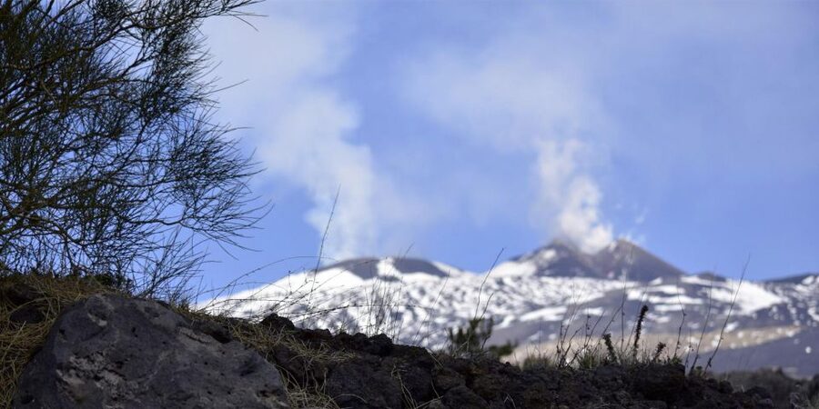 From Catania: trek on Mount Etna, Lava Cave & tasting Tour - The drive to Rifugio Sapienza at 1,986 meters