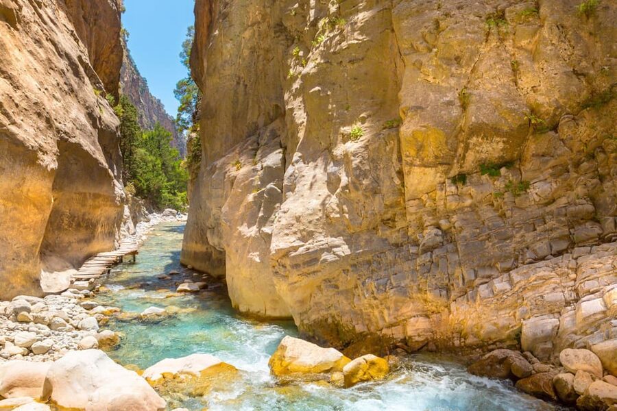 From Chania: Samaria Gorge with Professional Hiking Guide - The boat to Sougia and the long ride back