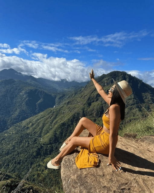 From Ella : Sunrise Hike to Little Adams Peak - The Little Adam’s Peak summit at first light
