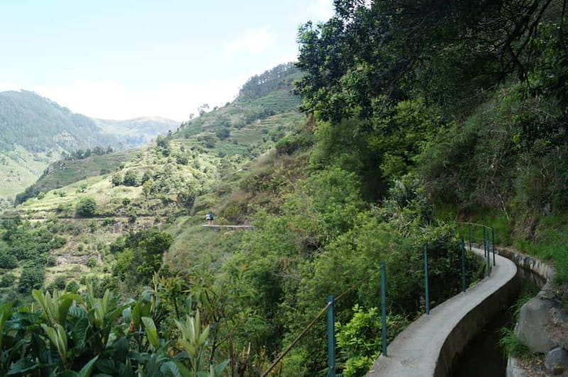 From Funchal: Levada Nova Hiking Tour with stopover at beach - Waterfalls, bridges, and mountain views