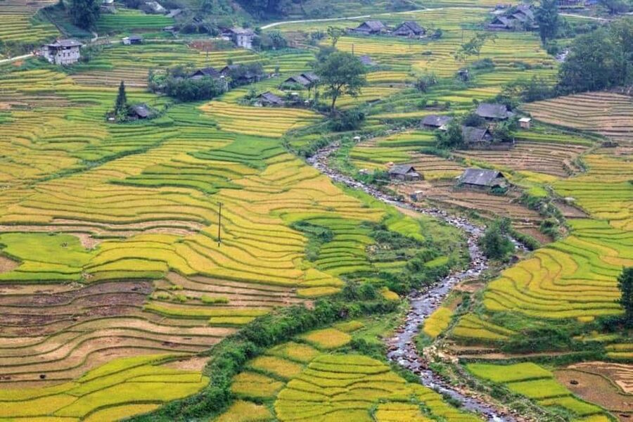 From Hanoi: 2-Days Sapa Trekking Tour Lao Chai and Cat Cat - Cat Cat Village and the waterfall walk