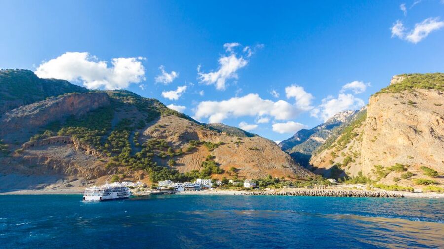 From Heraklion: Samaria Gorge & Agia Roumeli Hiking Day Trip - Omalos Plateau: buy supplies before the trail
