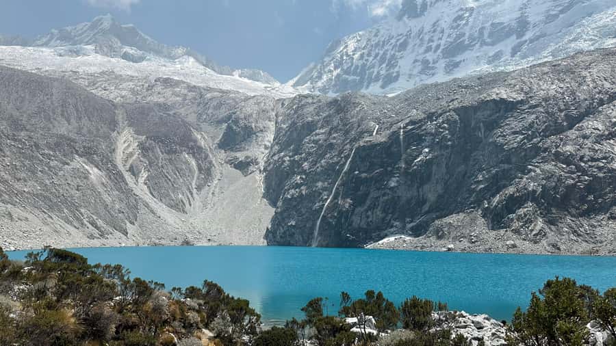 From Huaraz: Hike to the Lagoon 69 - The three-hour climb from Cebollapampa
