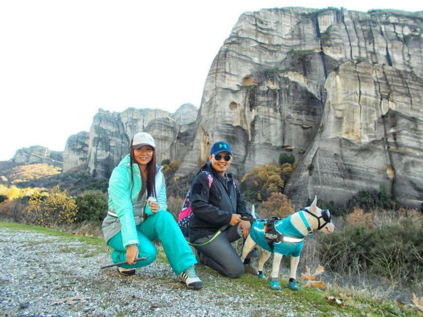 From Kalabaka: Authentic Meteora Hiking Tour - Local Agency - Ruins, caves, and views below the cliffs