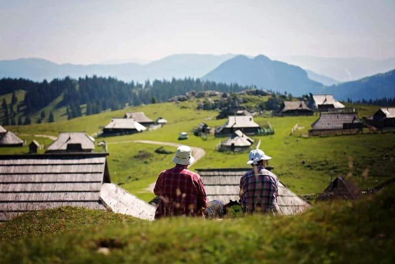 From Ljubljana: Velika Planina Guided Hike - The drive from Ljubljana to the mountain foothills