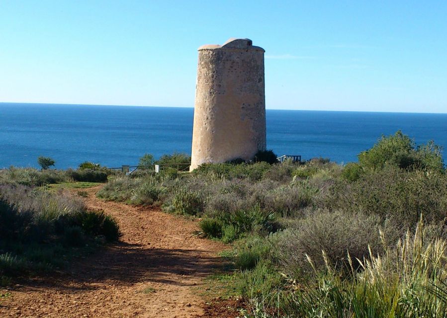 From Malaga: Cliffs of Maro Hike w/ Beach Visit & Snorkeling - Walking through crops and coastal country
