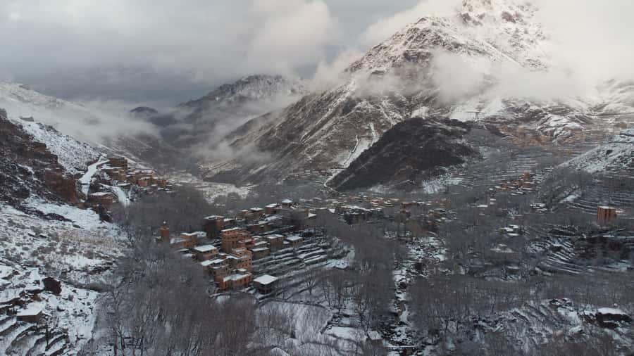 From Marrakech: 3-Day Mount Toubkal Climbing Trek - The hard second day to Aguelzim Pass