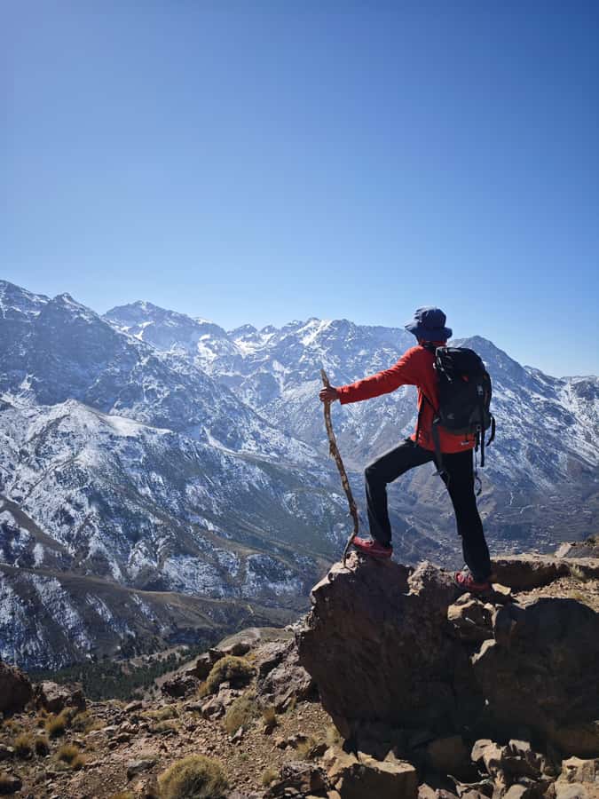 From Marrakech: Aourirt N’ouassif Summit Day Hike & Trek - The summit approach and optional scrambling