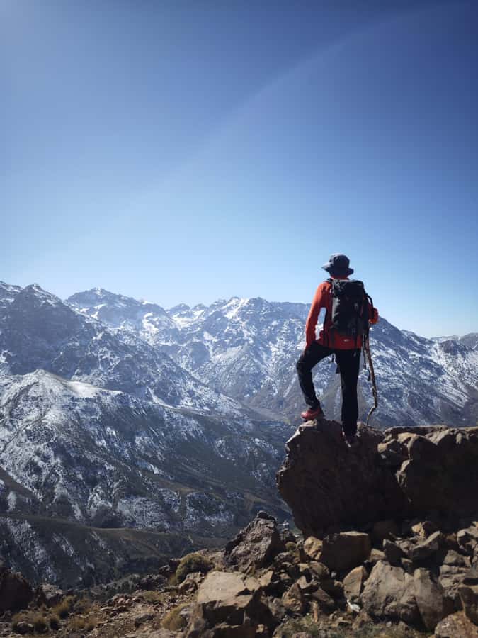 From Marrakech: Aourirt N’ouassif Summit Day Hike & Trek - Starting the climb through Targa Imoula and Tamatert