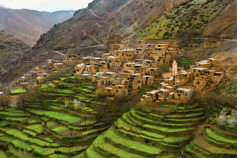 From Marrakech: Atlas Mountains Full-Day Hiking Trip w Lunch - A Camel Ride Near Agafay