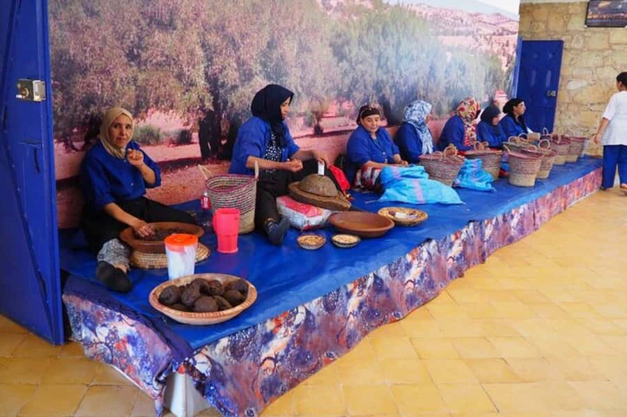 From Marrakech: Atlas Mountains Summit Trek - The argan cooperative on the way back