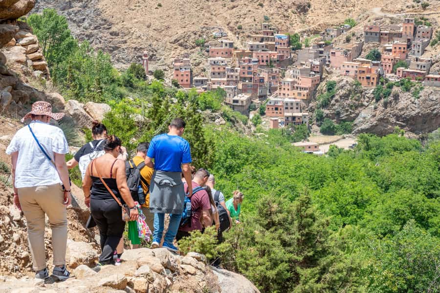 From Marrakech: Ourika Valley Trip, Waterfall Hike & Lunch - A Moroccan Lunch Beside the Ourika River