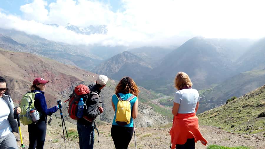 From Marrakech: Ouzoud Waterfalls Guided Hike and Boat Trip - A short boat ride under the falls